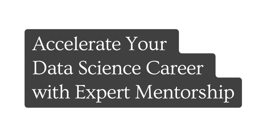 Accelerate Your Data Science Career with Expert Mentorship